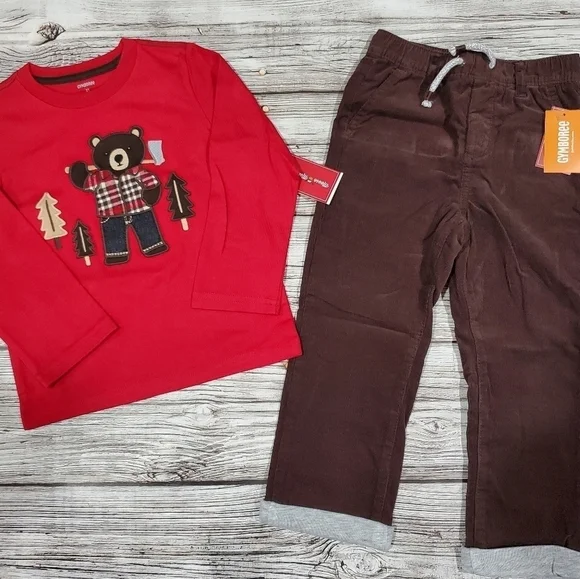 Gymboree Christmas Holiday Outfit NWT